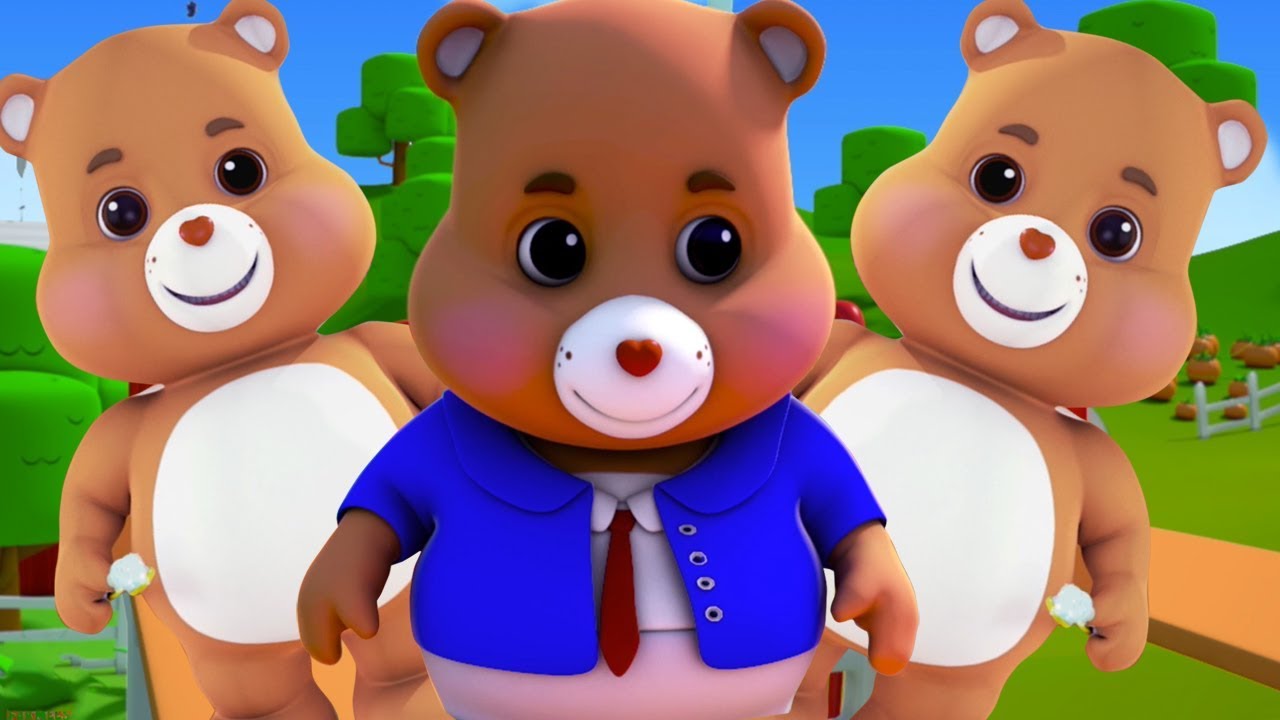 osos de peluche | canciones para niños | canciones infantiles | españolas  rimas | Teddy Bears - YouTube