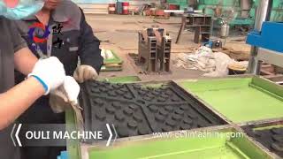 RUBBER TILES MAKING MACHINE FROM QINGDAO OULI MACHINE