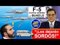 Canciller Hondureño AM3NAZA a Alcaldes y de Paso a Bukele Con Aviones F5 INCREIBLE!! el HDPtismo