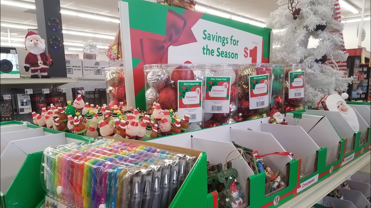 FAMILY DOLLAR SHOP WITH ME// CHRISTMAS DECOR 2018 YouTube