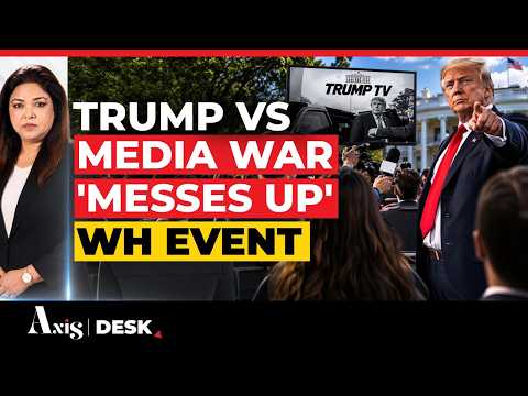 Trump Media War Explodes: CNN, MS NOW, Politico Banned; White House Launches ‘Trump TV’
