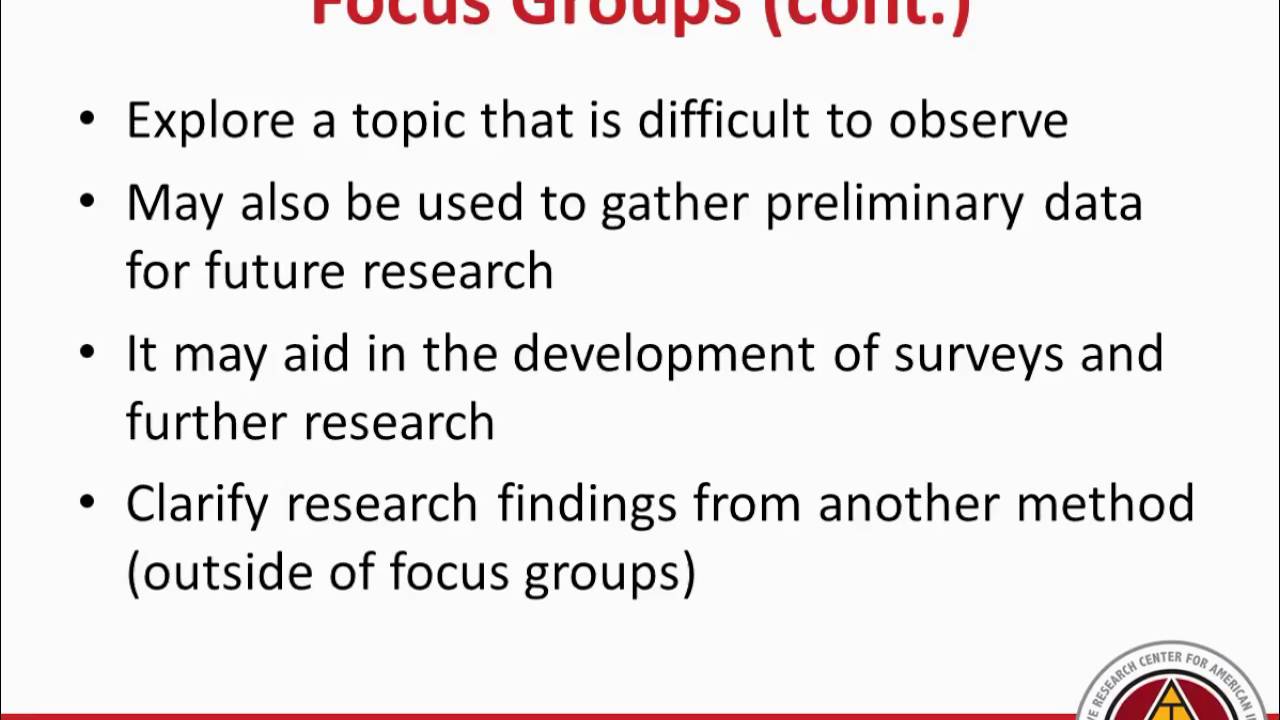 Qualitative  Data Collection