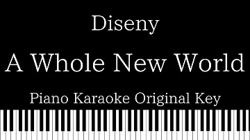 Whole New World Karaoke Instrumental تحميل Download Mp4 Mp3