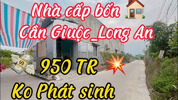 Nhà cấp bốn giá rẻ chỉ 950 triệu, sổ hồng riêng