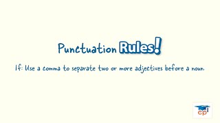 1f: Commas used with coordinate adjectives