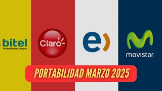 Bitel pierde mas clientes que Movistar Portabilidad Marzo 2025
