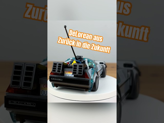 Geiles Teil! LEGO DeLorean aus Zurück in die Zukunft 🤩 #lego #speedchampions #zurückindiezukunft