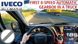 2021 IVECO DAILY 35-160 HI MATIC 156HP TOP SPEED ON GERMAN AUTOBAHN❗️HOW FAST IS THIS LAME TRUCK?