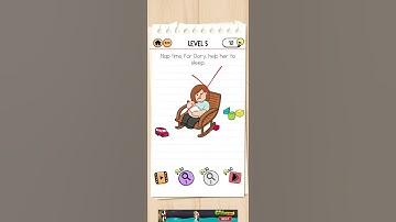 Brain Test 2 The McBrain Family Walkthrough chapter 2 level 5 || Nap time for Dory