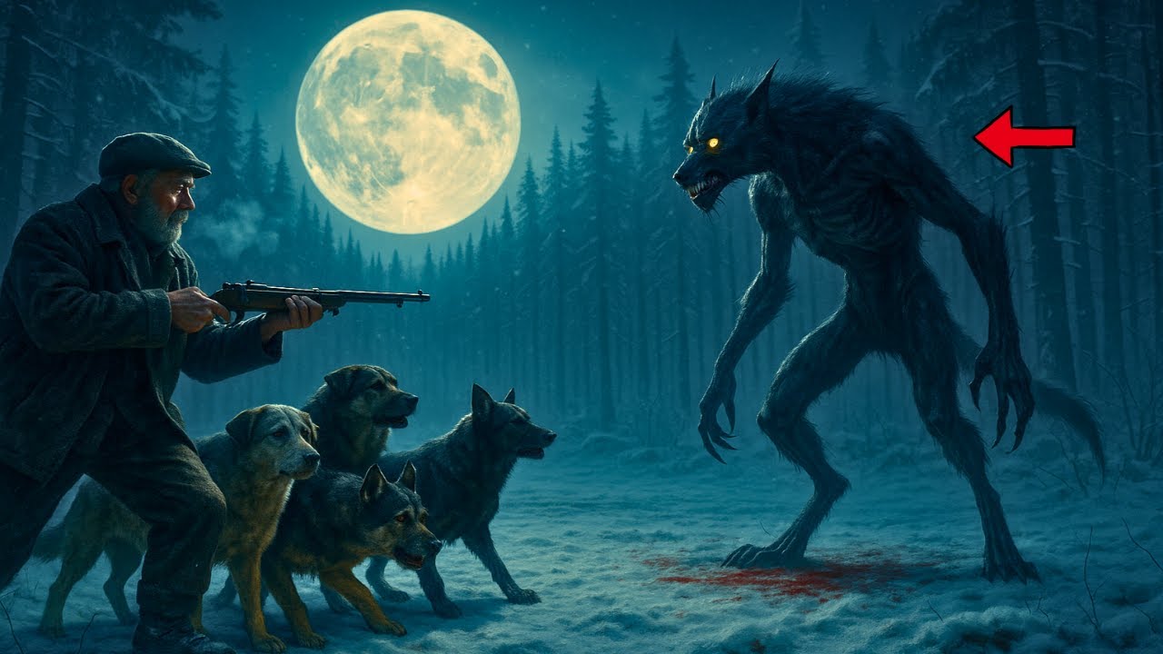 Фермер проснулся от лая собак в лесу. Он выстрелил... Но существо всё ещё истекает кровью.