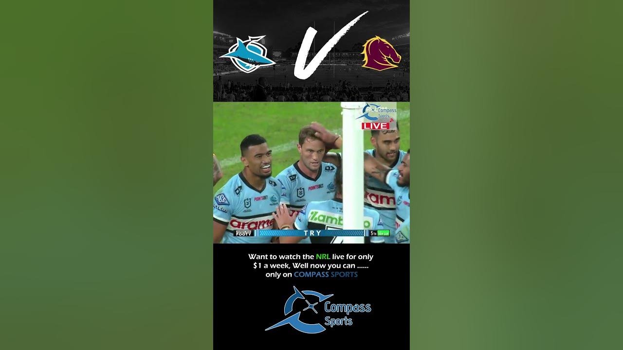 Sharks VS Broncos | NRL 2023 | Match Highlights | #youtube #shorts #