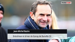 Jean-Michel Bazire, entraîneur et driver de Ganay de Banville (Dimanche 25 février à Vincennes)