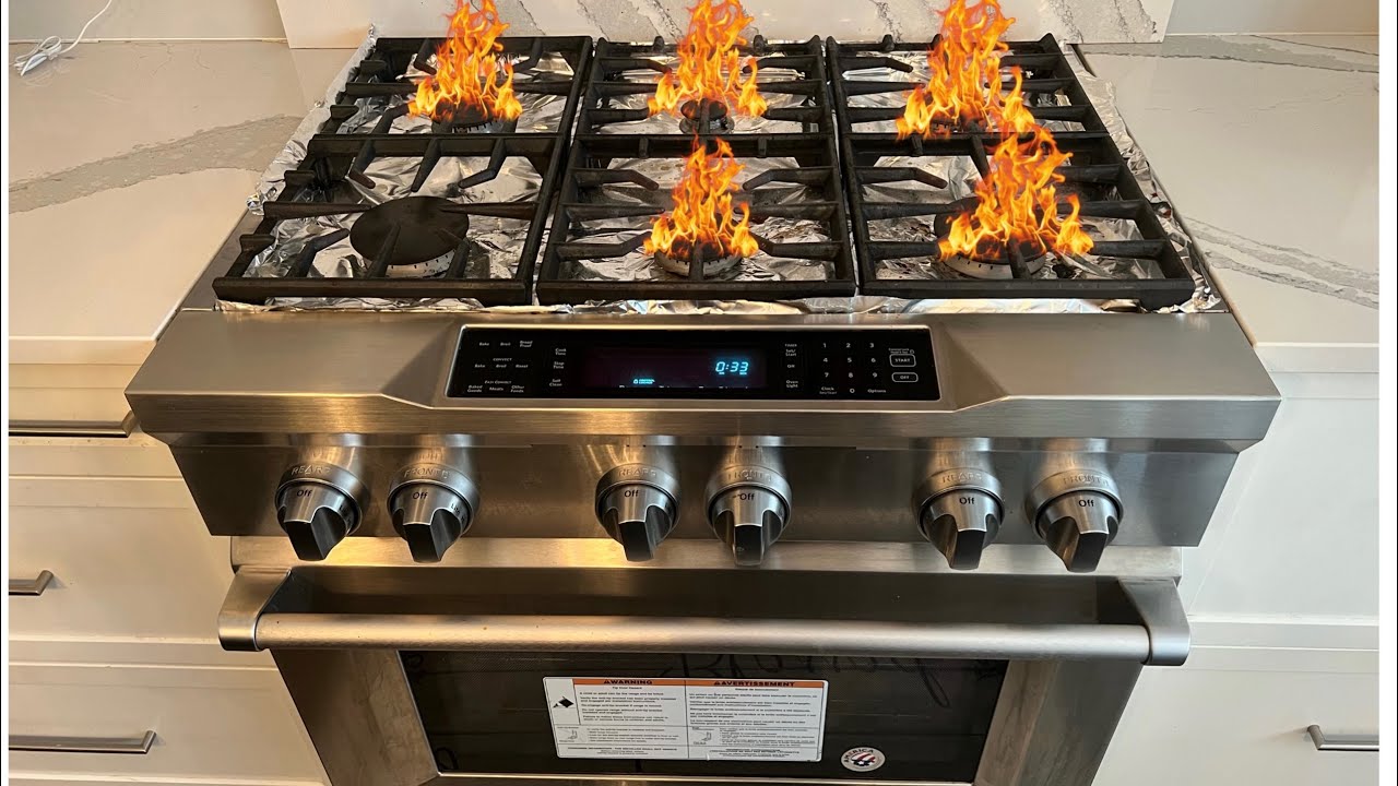 Kitchenaid gas oven front left burner is not working , fixed YouTube