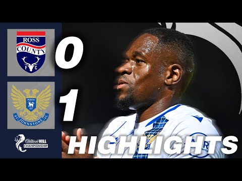 Ross County 0-1 St. Johnstone | Uche Ikpeazu's Goal Secures Narrow Win! | William Hill Championship
