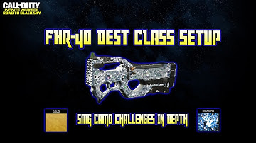 Infinite Warfare FHR-40 Best Class Setup + Review! (SMG Gold Camo Challenges In Depth)