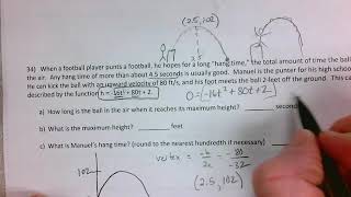 Algebra review for ISTEP Geom 34