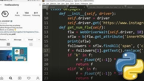 Python Instagram Bot | Retrieve Followers and Like Function