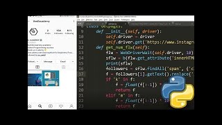 Python Instagram Bot | Retrieve Followers and Like Function screenshot 1