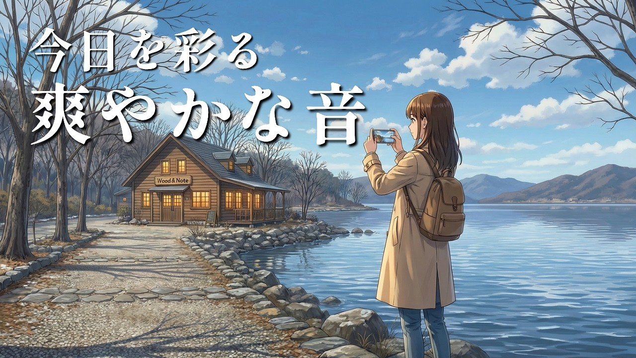 心に活力を与える爽やかなBGM 🌿 作業用・勉強用 ピアノ & ギター | Upbeat Acoustic / Wood & Note