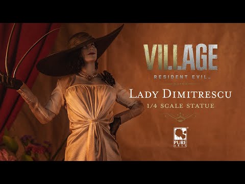 PureArts Resident Evil Lady Dimitrescu 1/4 Scale Statue Official Trailer!