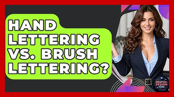 Hand Lettering Vs. Brush Lettering? - Graphic Design Nerd