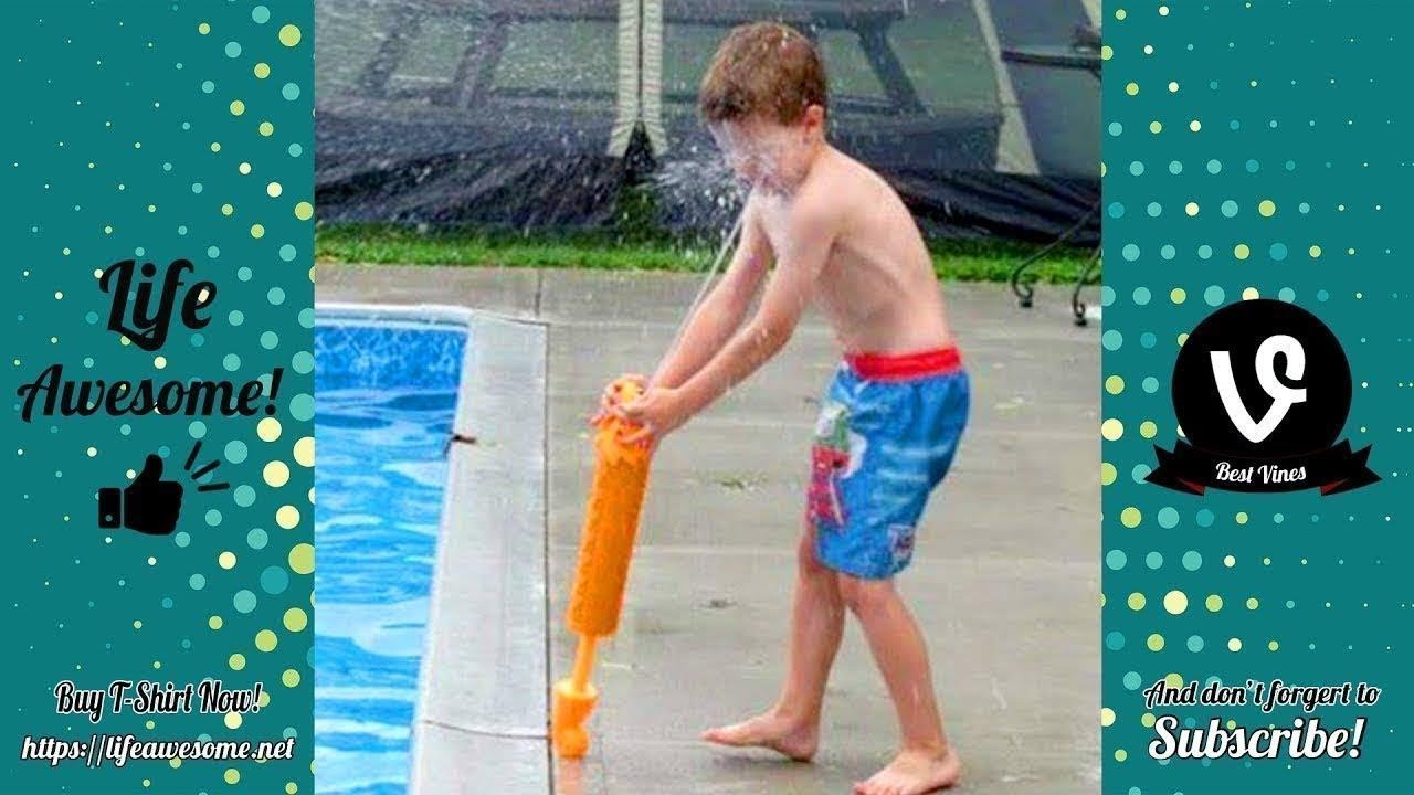 FUNNY KIDS WATER FAILS Compilation 2019 | Try Not To Laugh Funny Kids Fails