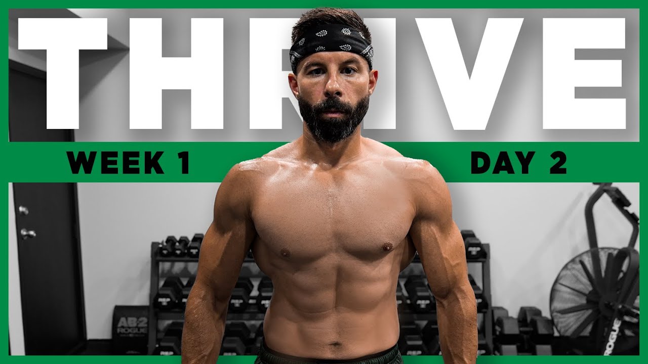 THRIVE Dumbbell Training Plan - DAY 2 (FULL BODY WORKOUT)