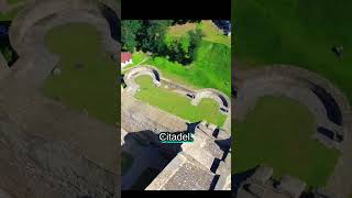 Did you know this about the Neamț Fortress? #geography #history #romania #ancient #facts #drone