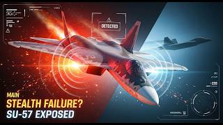 Su-57 EXPOSED: Why Russia’s “Stealth” Fighter Isn’t Truly Invisible!