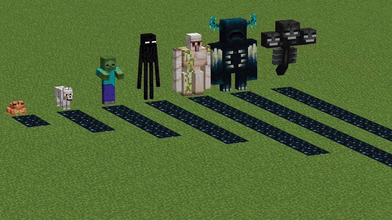 which mob generate more sculk in minecraft ? - YouTube