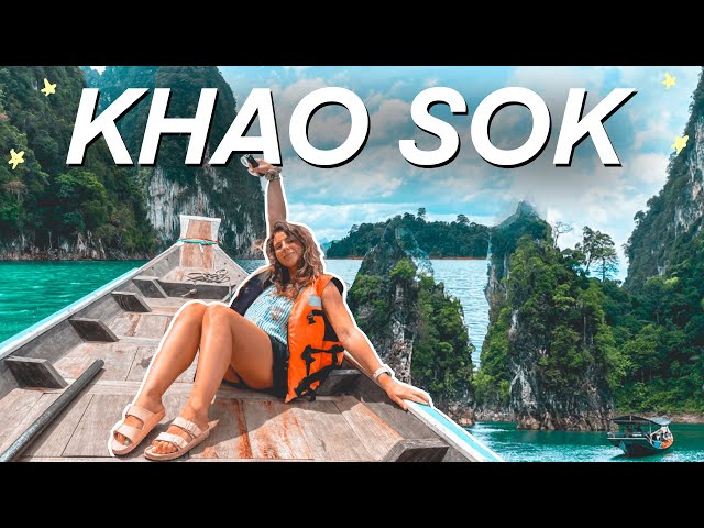 OVERNIGHT IN KHAO SOK NATIONAL PARK 🇹🇭 Thailand Backpacking Vlog 