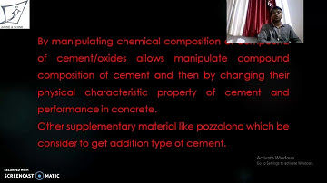 Introduction to concrete Technology #Lecture 1