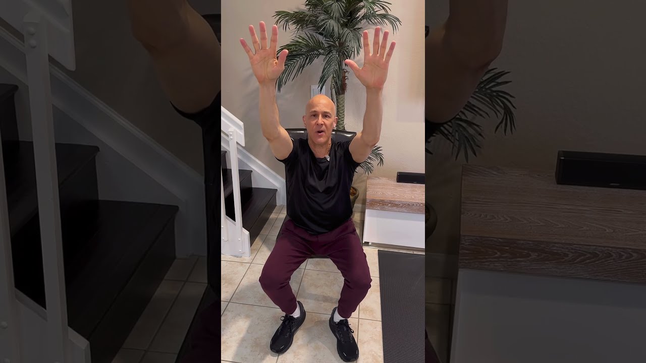 1 Chair Exercise Tightens Tones Your Belly Dr Mandell