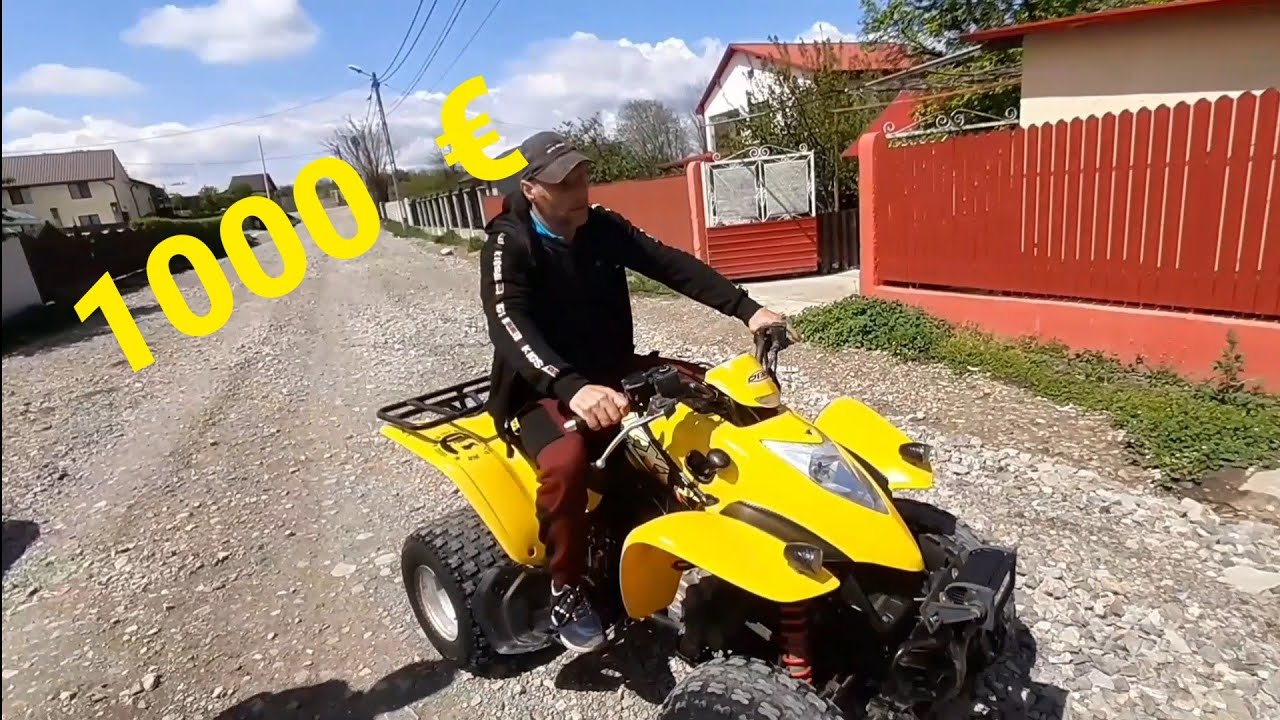 ‼️se vinde atv-ul kymco kxr 250cc💯
