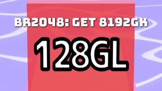 2048FQ-8192GK The wall has achieved the 1973 value 8192 GK 'Gi-Ki-llion'