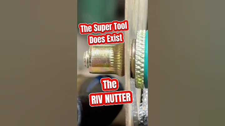 The nut rivet tool is a great tool to mount on many different materials.