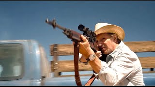 Border Patrol Shootout Scene / The Marksman 2021 Movie CLIP HDR