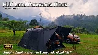 Hjp land panorama pinus | Camping Keluarga Nyaman Dingin Murah Di Bogor | #campingkeluarga #camping