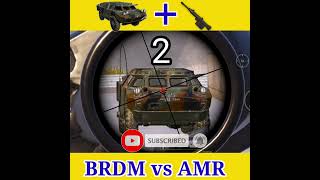 BRDM vs NEW AMR Test Damage #shorts #ytshorts #bgmishorts screenshot 5