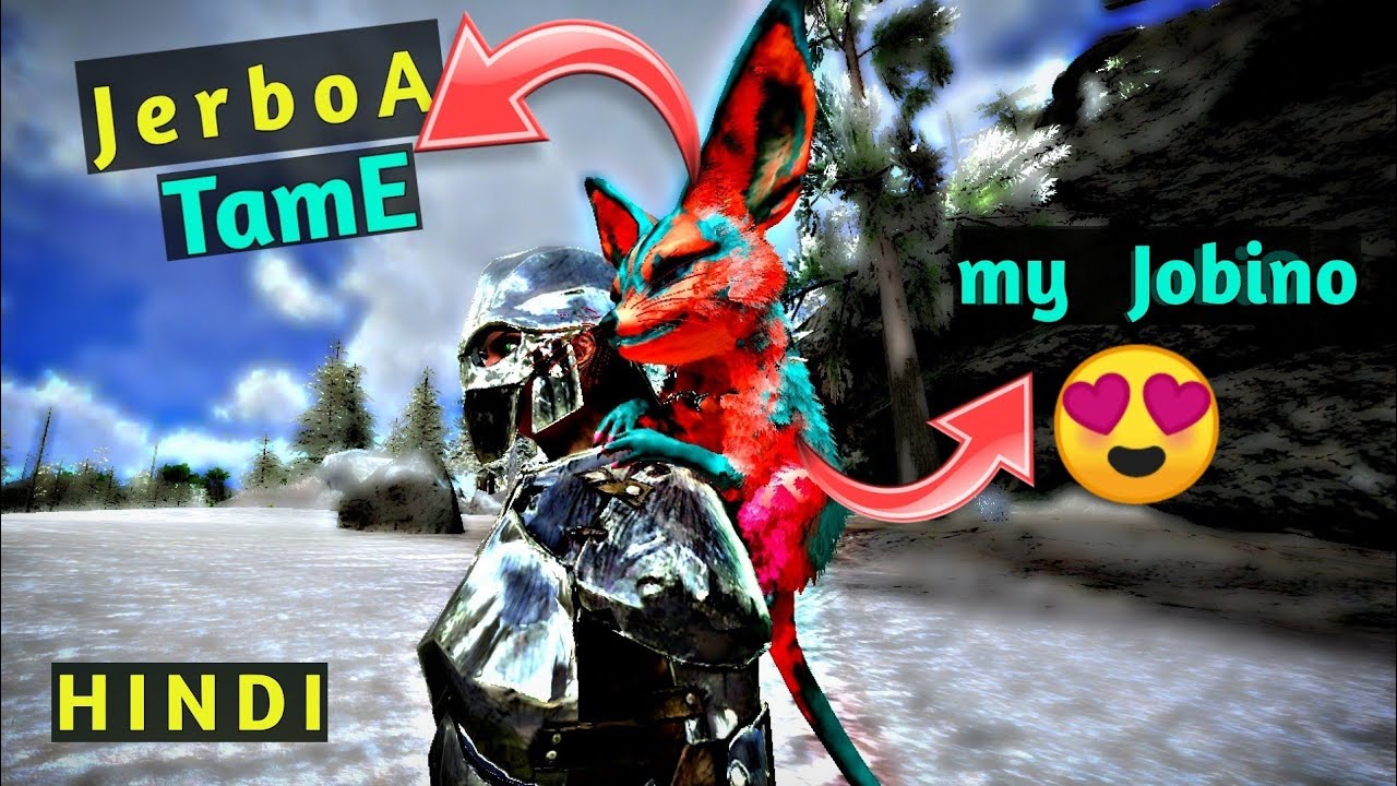 Ark Mobile Jerboa Tame How To Tame Jerboa In Ark Mobile Cute Dino