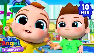 Sometimes Happy, Sometimes Sad | Little Angel | Cartoons and Children's Songs | Moonbug Kids Indo...
