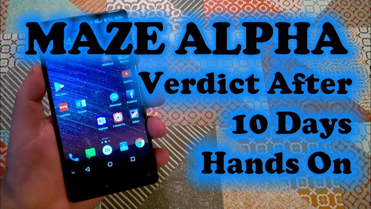 Maze Alpha - After 10 Days Hands-On.... I Love It!