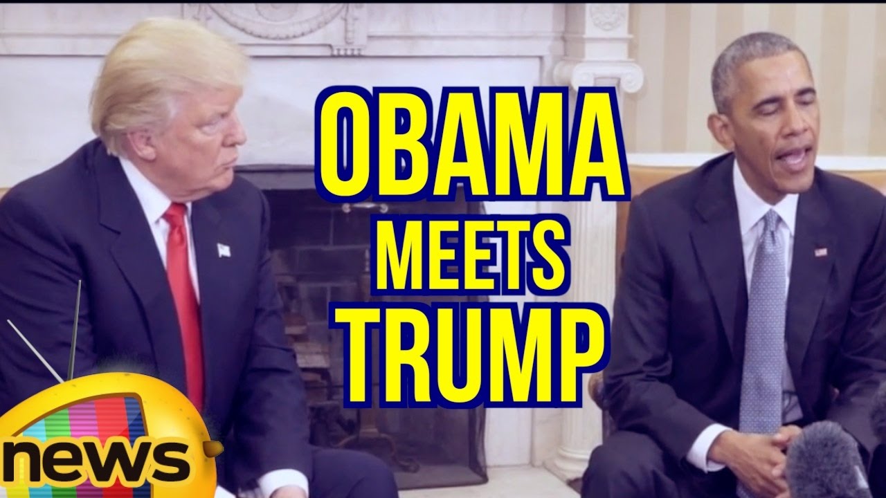 Barak Obama Meets Donald Trump After Election Win At White House ...
