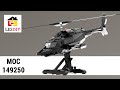 Reobrix CH-47Ensemble de Construction d'hélicoptère, kit de modèle d