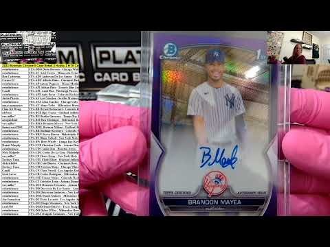 2023 Bowman Chrome 5 Case Break 3 Hobby 2 HTA Cases #1 HOBBY CASE PART 2