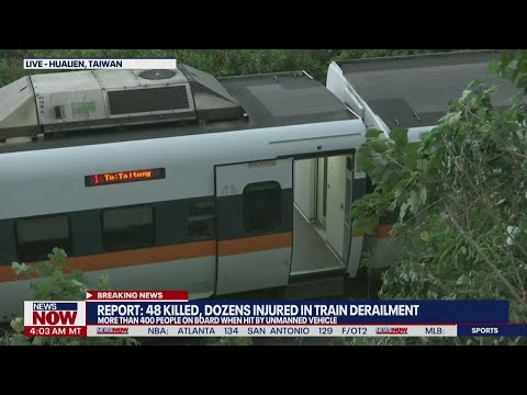 Train derails in