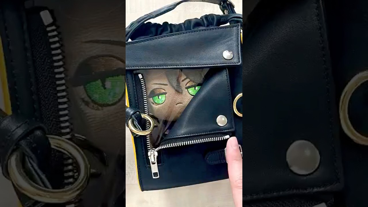 レオナおじたんをイメージしたぬいバッグ作ってみた #ツイステ #ぬいぐるみ