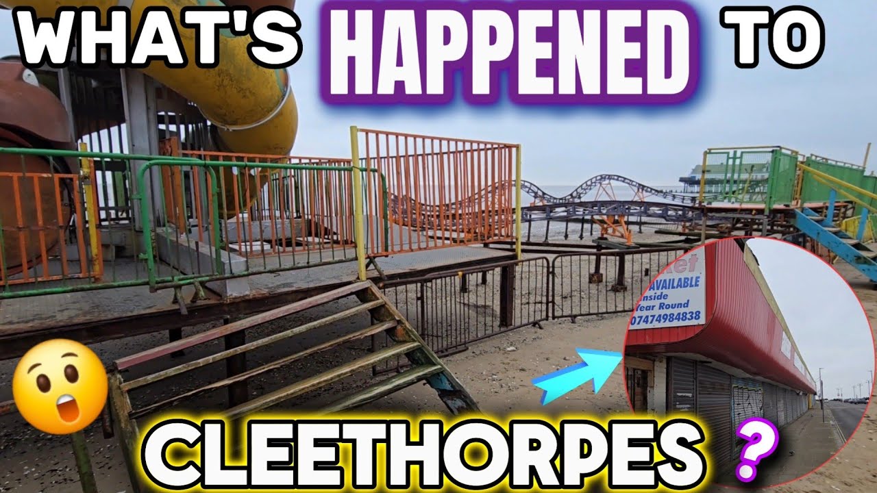 What's HAPPENED in Cleethorpes? Let's take a winter walk and see 👀