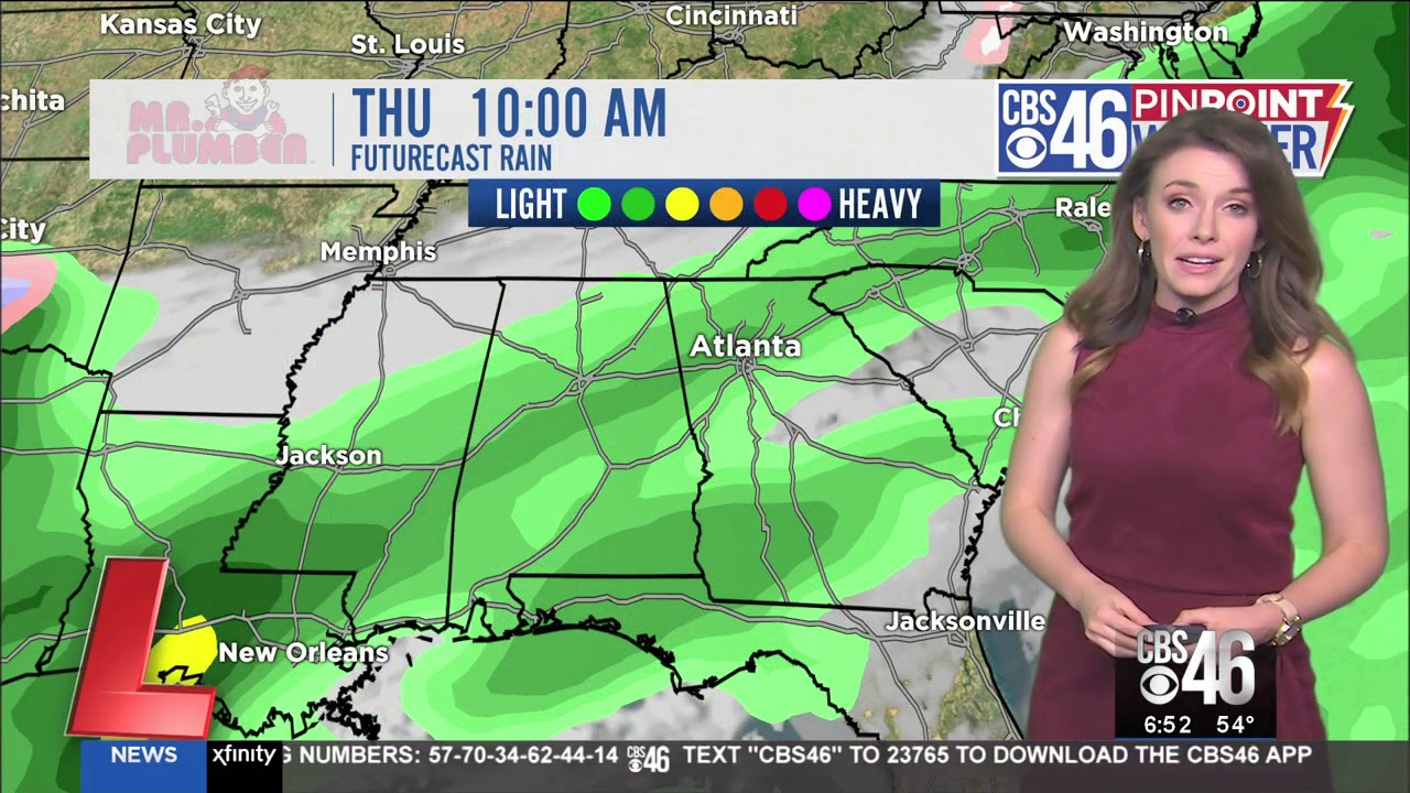 Rain continues before skies clear for the weekend - YouTube