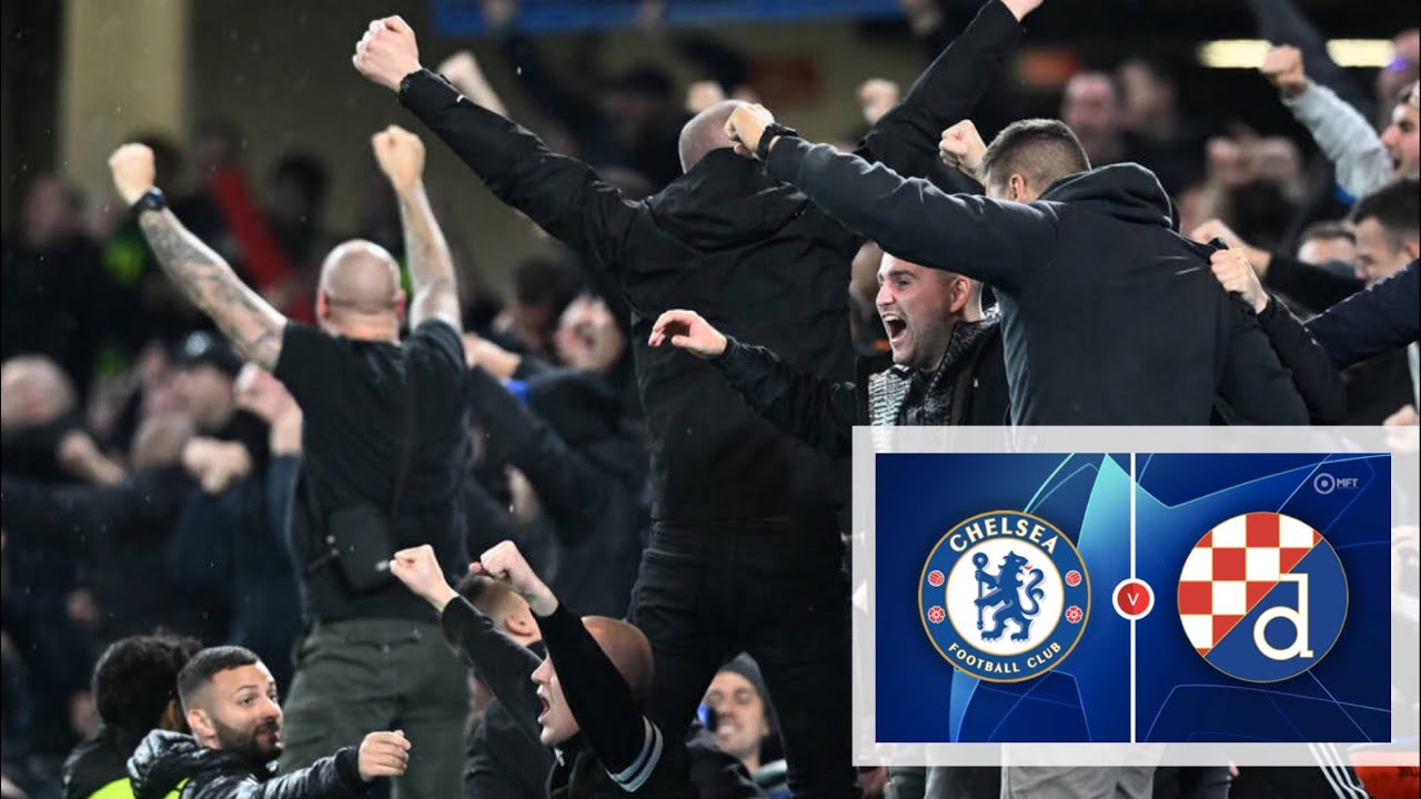 BBB Dinamo Zagreb Men in Black Ultras Take Over Stamford Bridge, MatchNight Vlog #chelseafc #zagreb